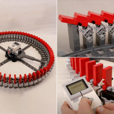 Infinite LEGO Domino Ring