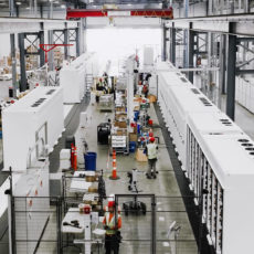 Inside Tesla Megafactory