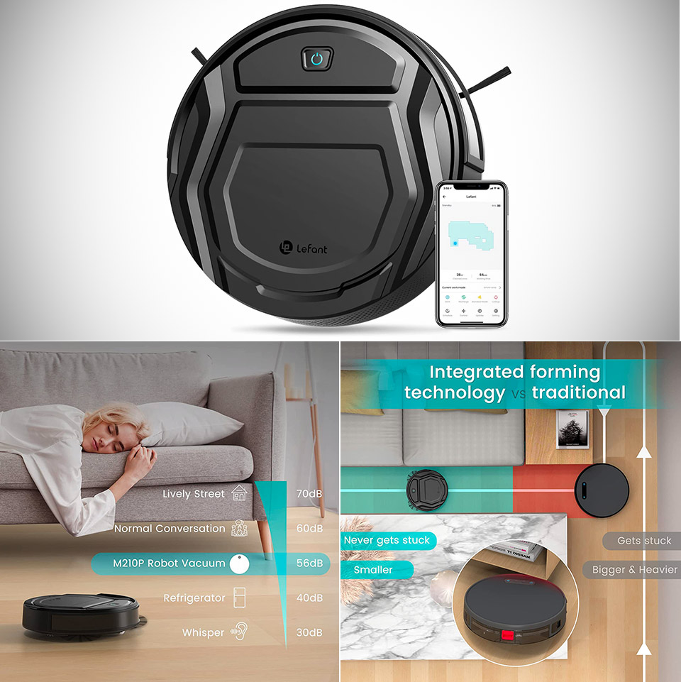 Lefant M210-Pro Robot Vacuum Cleaner M210P