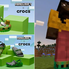 Minecraft Crocs Partnership