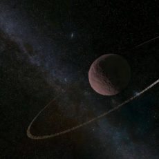 Rings Pluto-Sized Dwarf Planet Quaoar