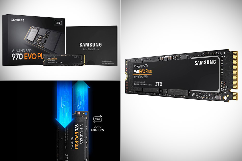Samsung 970 EVO PLUS 2TB NVMe M.2 Internal SSD