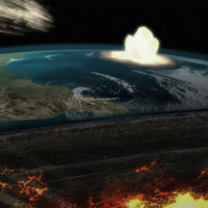 Scientist Simulation Asteroid Earth 66 Million Years Ago Dinosaurs