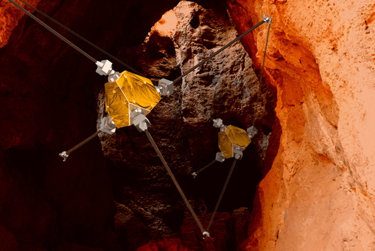 Stanford University NASA ReachBot Robot Mars