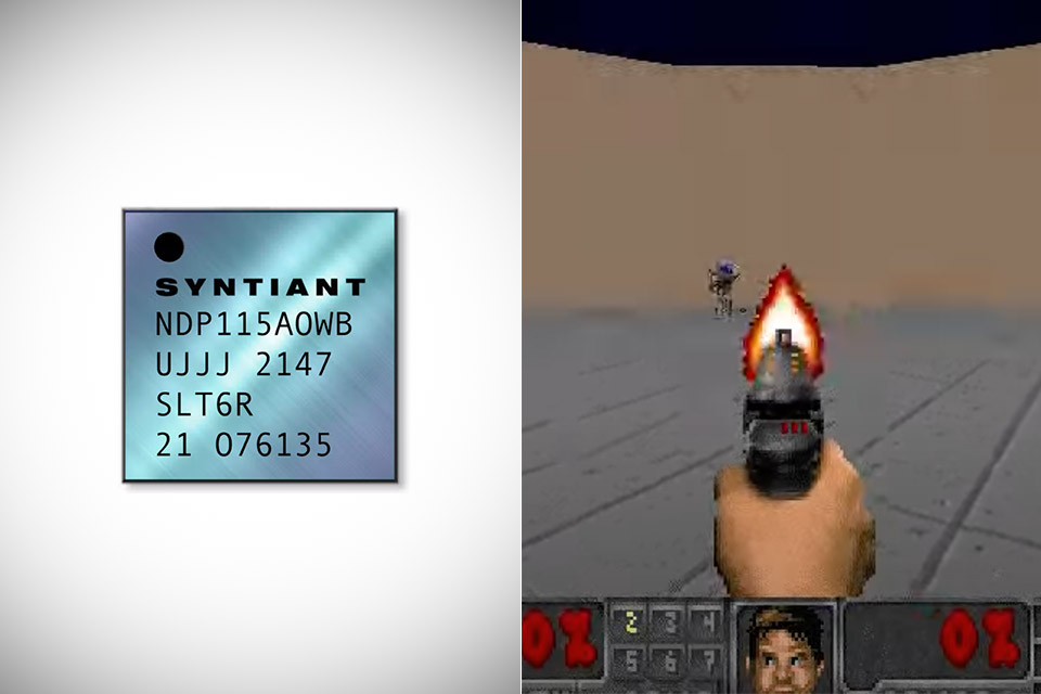 Syntiant NDP200 Neural Decision Processor DOOM