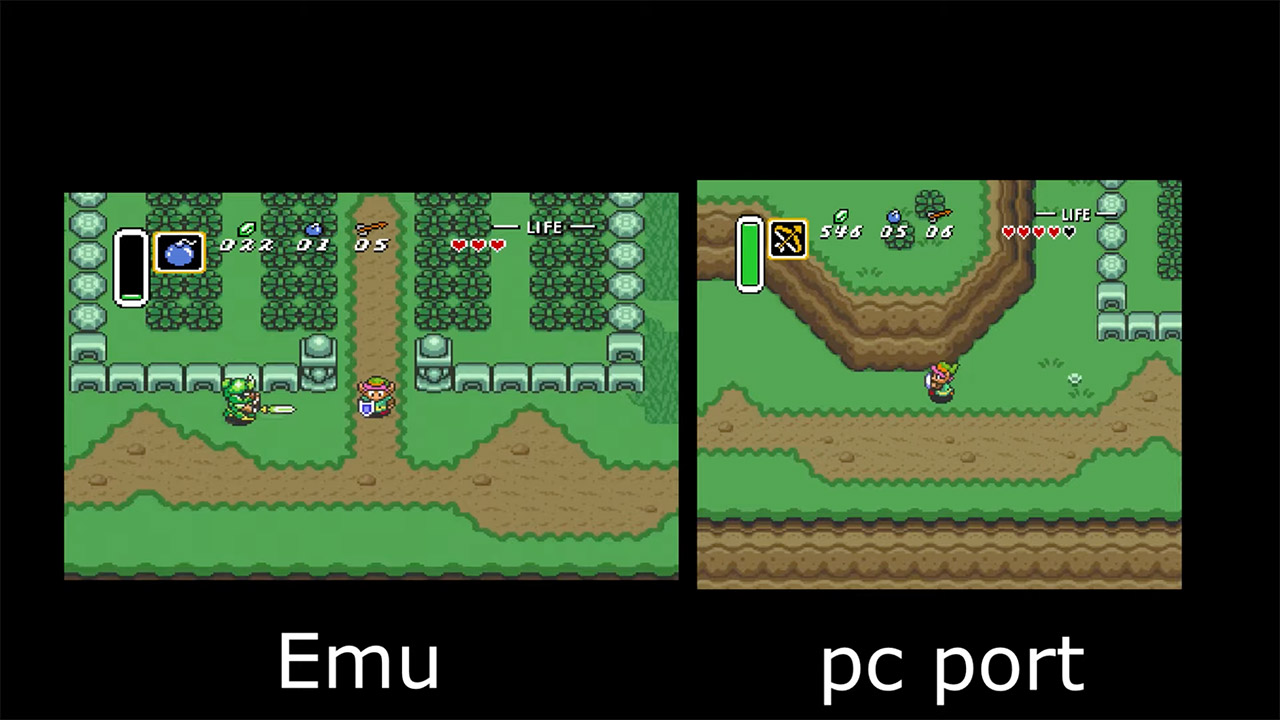 Unofficial Native Zelda: A Link to the Past PC Port Released