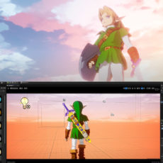 Zelda Anime Scene Unreal Engine 5