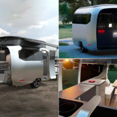 Airstream Porsche Travel Trailer Concept