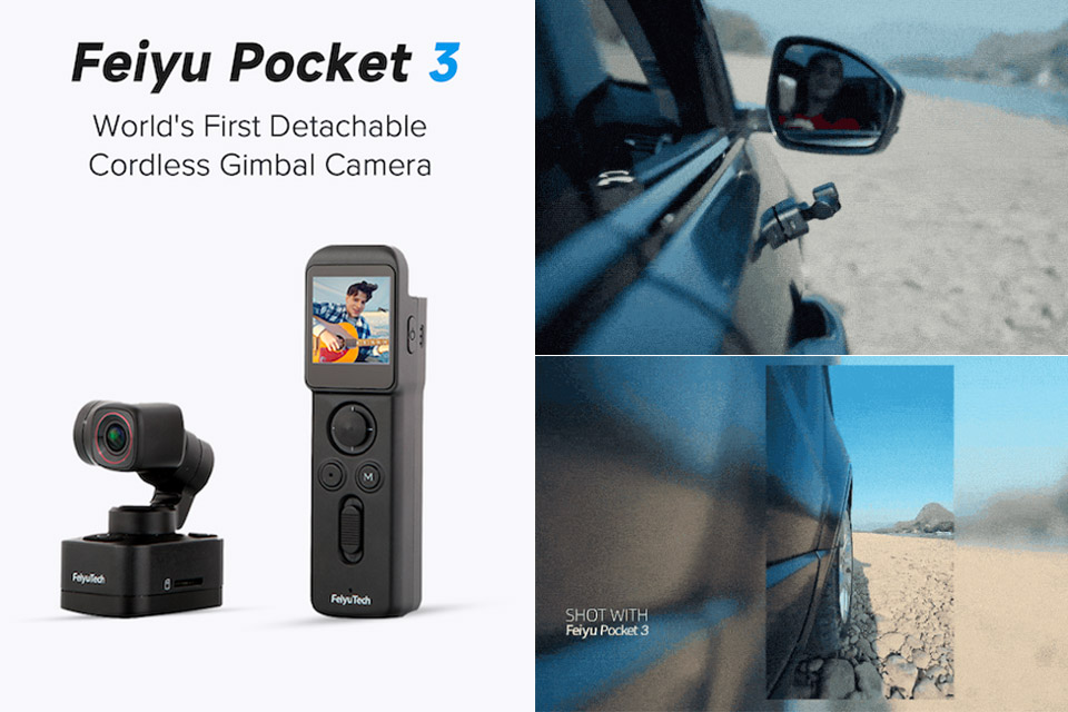 Feiyu Pocket 3 Combines Action Camera and 3-Axis Gimbal Into One, Here's a  Hands-On Look - TechEBlog