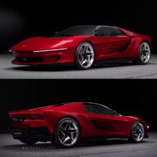 Ferrari SF90 Testarossa Concept Modern