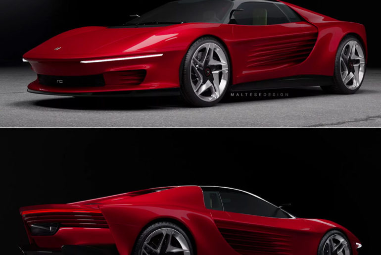 Ferrari SF90 Testarossa Concept Modern