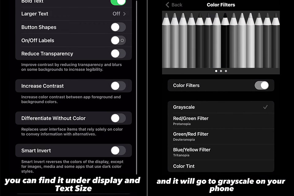 How to Turn On Grayscale Mode iPhone