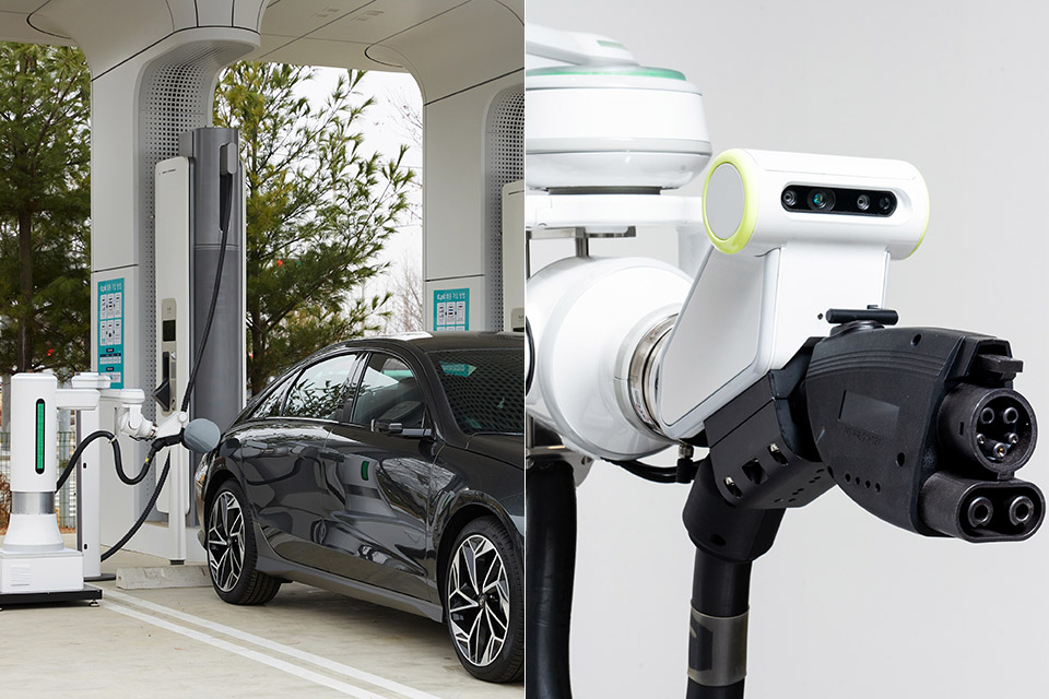Hyundai Automatic Charging Robot ACR EV Station