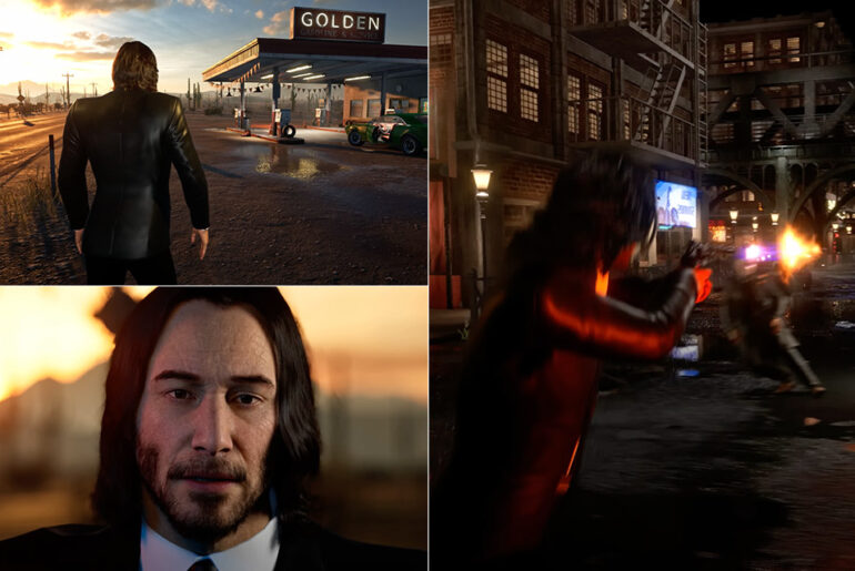 John Wick Unreal Engine 5 Open-World Action Game