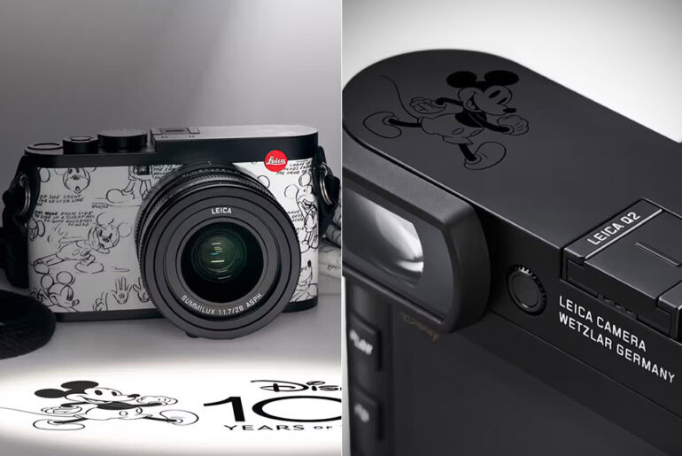 Leica Q2 100 Years of Wonder Disney Camera