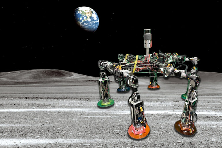 MIT Walking Oligomeric Robotic Mobility System WORMS Moon