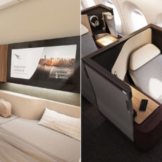 Qantas Project Sunrise First Business Class A350
