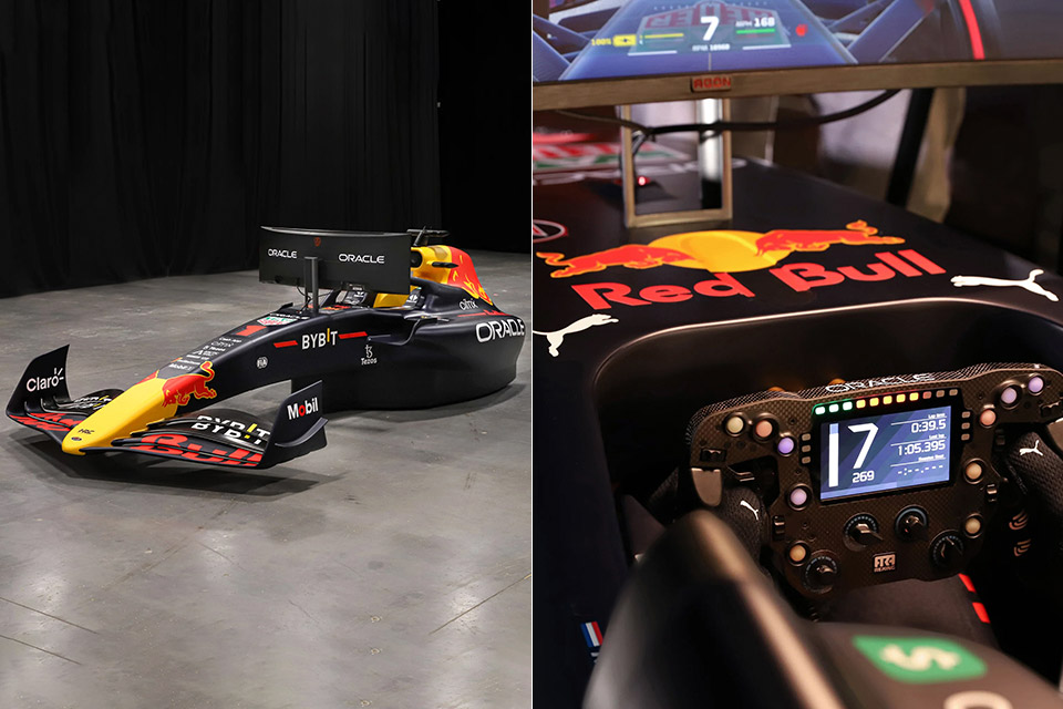 $120,000 Bull RB18 Racing Simulator Champions Includes Front Assembly - TechEBlog