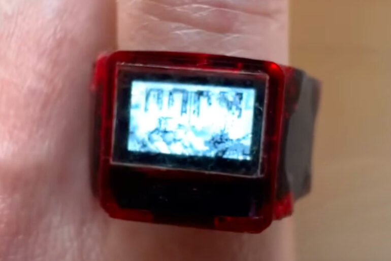 Ring That Can Run DOOM Game