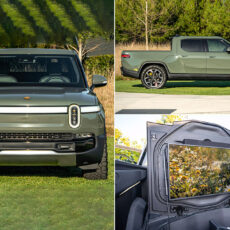 Rivian R1T Electric Pickup Truck For Sale Hidden TV