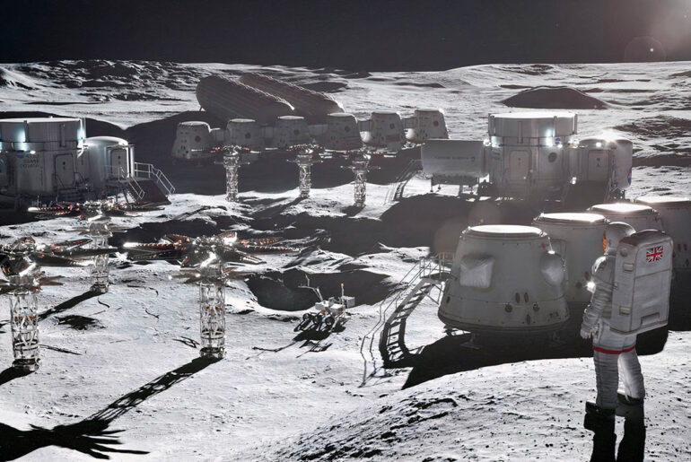 Rolls-Royce Nuclear Micro-Reactor Moon