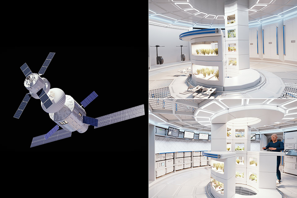 Airbus LOOP Orbital Module Space Habitat