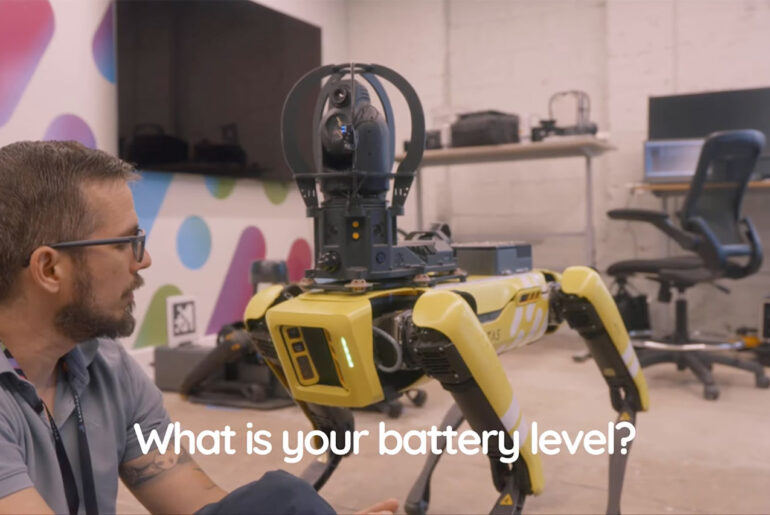 Boston Dynamics Spot Robot Dog ChatGPT