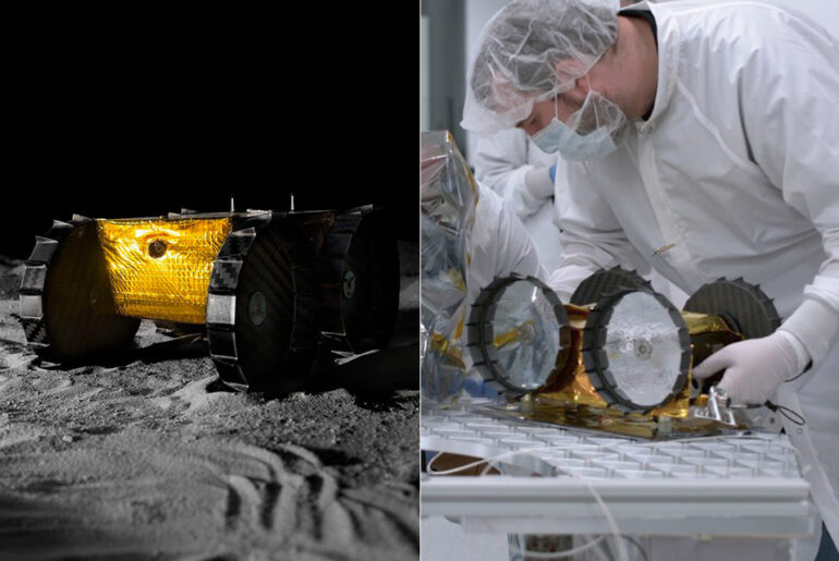 CMU Iris Lunar Rover Moon