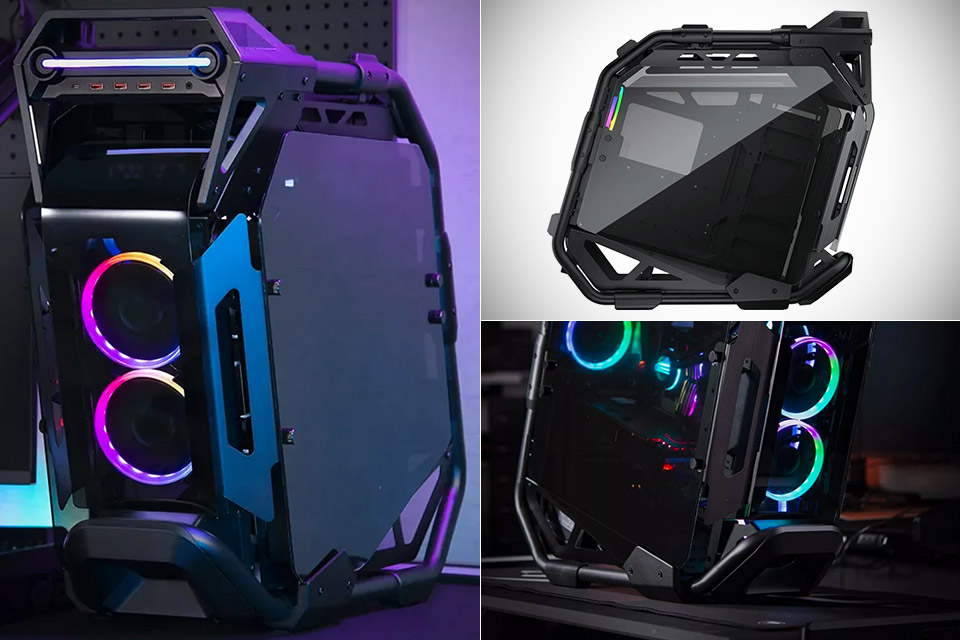 COUGAR Cratus PC Case Has an Angled Design With a Precision-Tooled ...