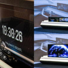 Hyundai Mobis First In-Car Rollable Display