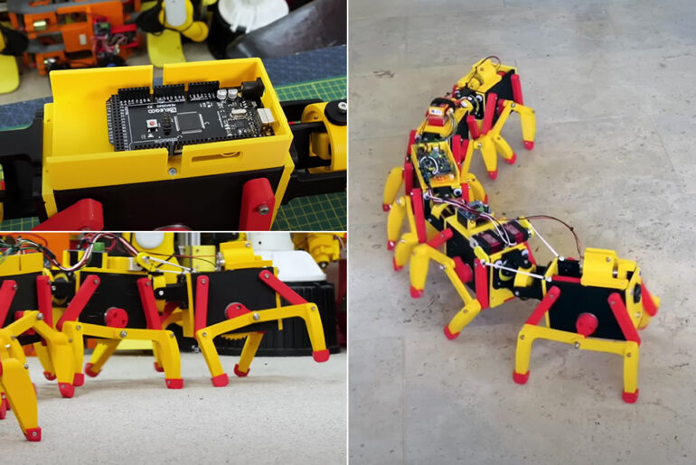 James Bruton Robot Centipede Robotic