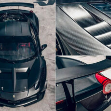 Liberty Walk Ferrari 458 Challenge Carbon Fiber Body Kit