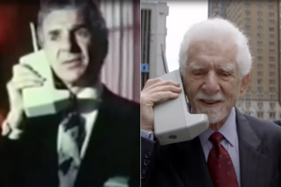 Motorola Martin Cooper First Cell Phone Call 50-Years-Ago
