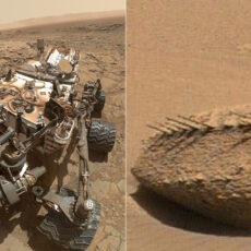 NASA Curiosity Mars Rover Dragon Rock