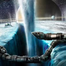 NASA Exbiology Extant Life Surveyor Life Surveyor EELS Robot Saturn Enceladus Moon