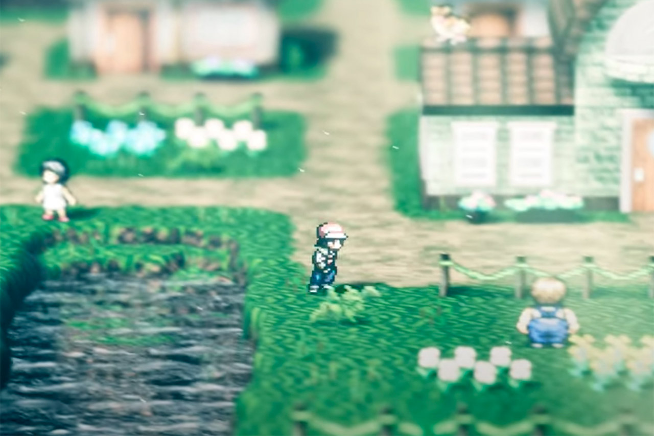 Nintendo Pokemon Red HD-2D รีเมค Unreal Engine