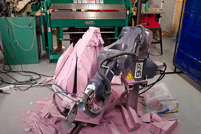StuffMadeHere Chainsaw Robotic Arm