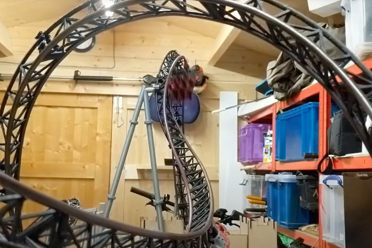 3D-Printed Roller Coaster Offride