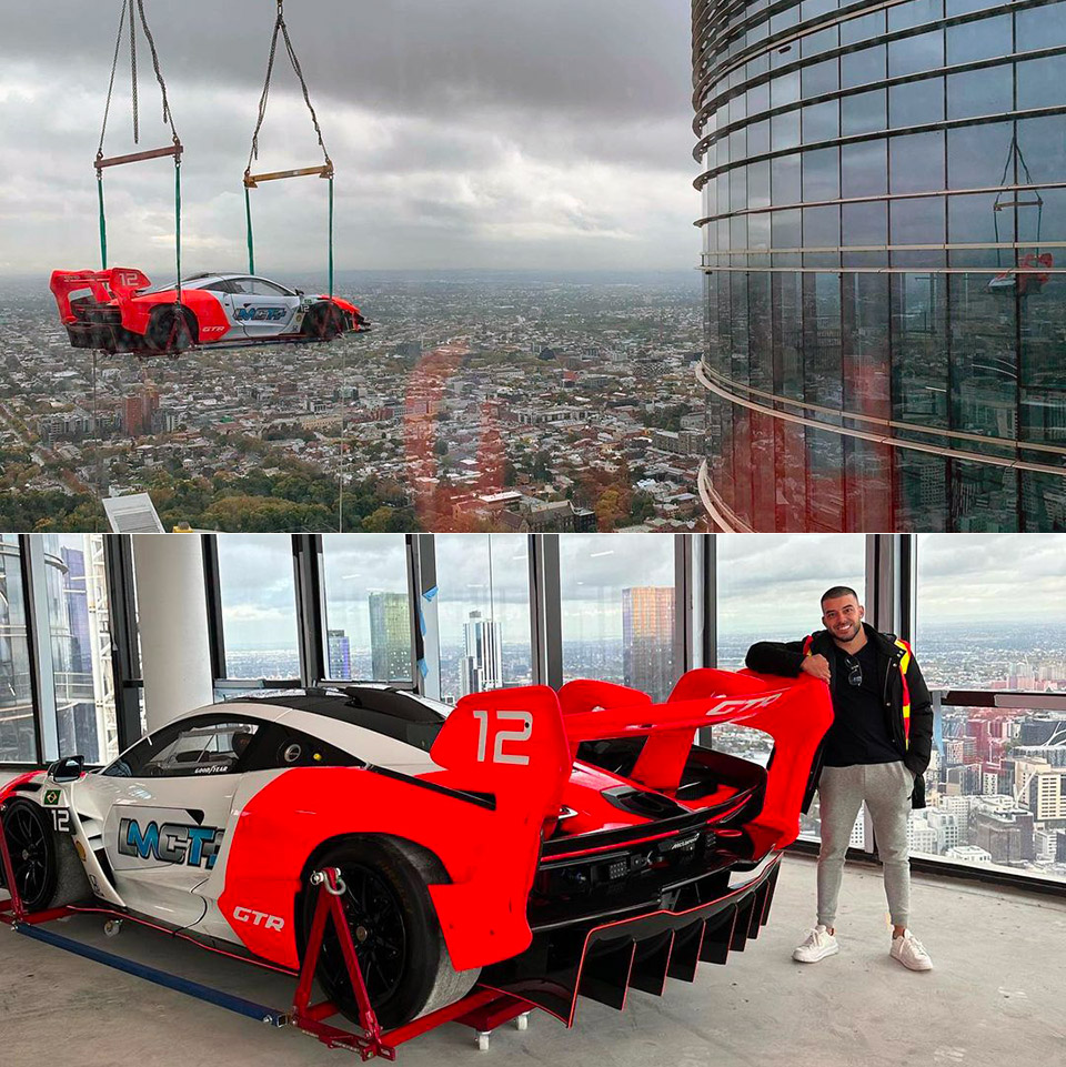 Adrian Portelli McLaren Senna Penthouse Australia