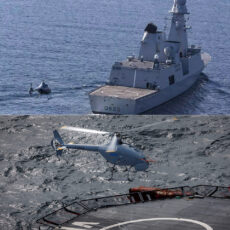 Airbus VSR700 Unmanned Aerial System (UAS) Drone Sea Trial