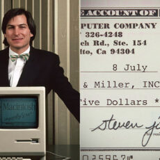 Apple Computer Check Steve Jobs 1976 Auction For Sale