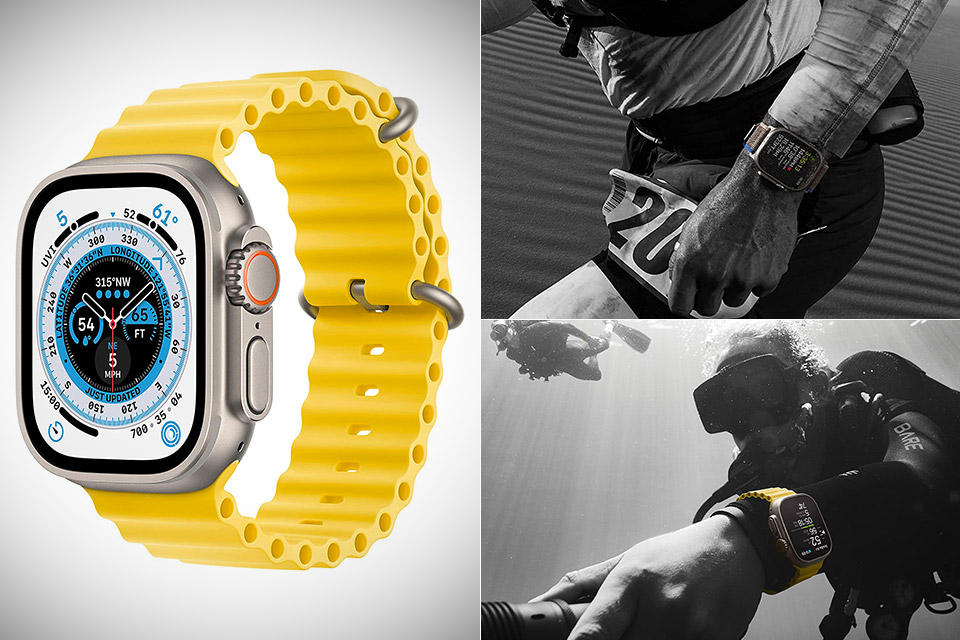 Apple Watch Ultra Yellow Ocean