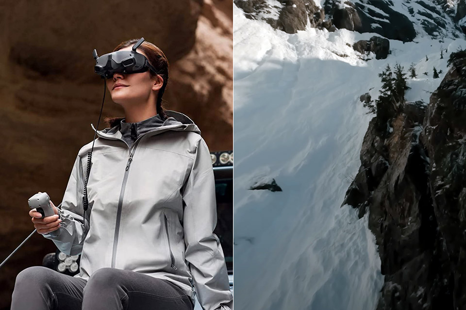 Avalanche Footage 4K FPV Drone