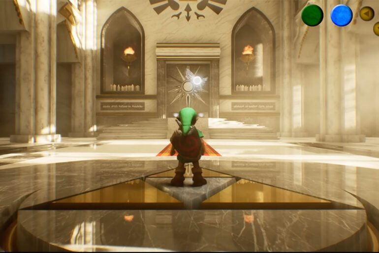 CryZENx Zelda Ocarina of Time Unreal Engine 5.2 Gameplay