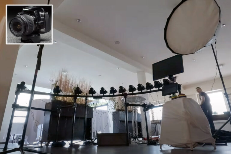 DIY DSLR Camera Bullet Time Video Booth