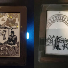 E-Ink Tarot Card Reader