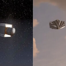ESA Space Force Pridwen Origami Heat Shield