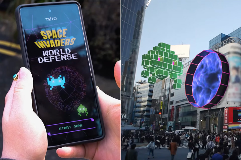 Google and Space Invaders launch an immersive AR game