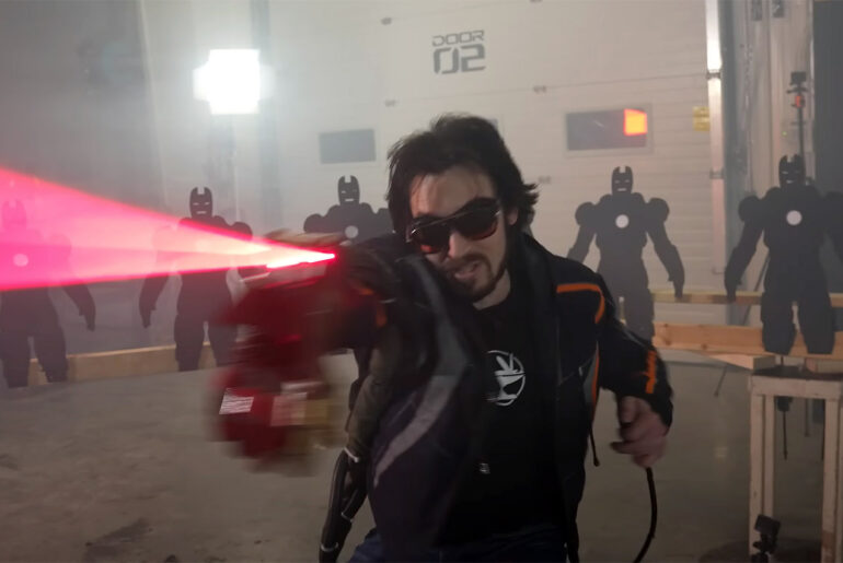 Hacksmith Iron Man Laser