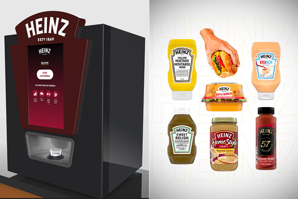 Heinz Remix Digital Sauce Dispenser